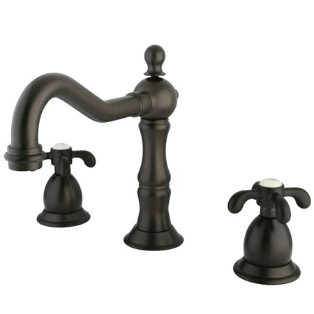 Kingston Brass KS1975TX 8" Widespread Bathroom Faucet, Oil Rubbed Bronze KS1975TX